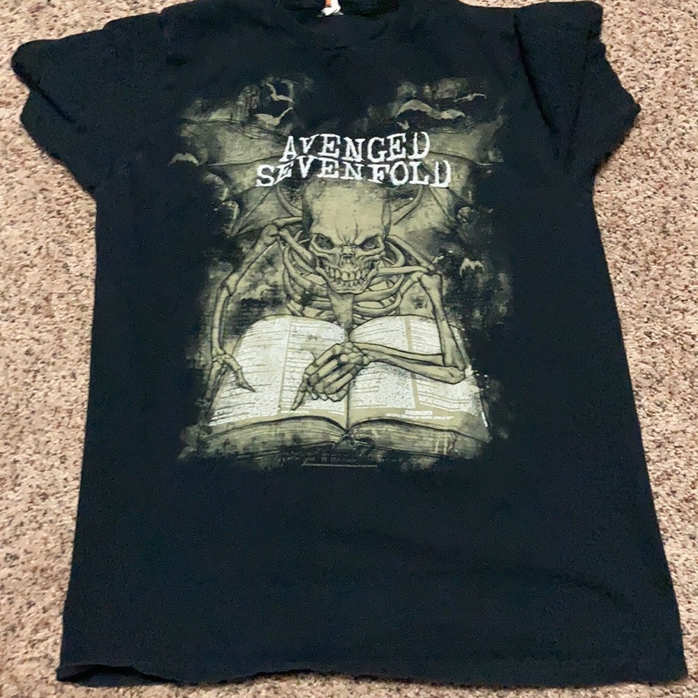 COPY - Vintage Avenged Sevenfold L rock band T shirt